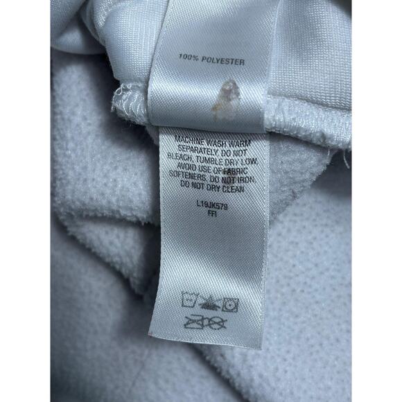 Cabelas Jacket Womens Large White Fleece Full Zip Polartec Outdoor Hiking Warm - Picture 4 of 7